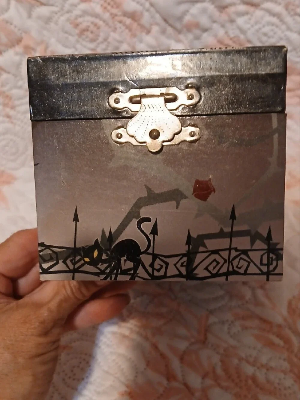 The Nightmare Before Christmas Sally Coffin Musical Trinket Box